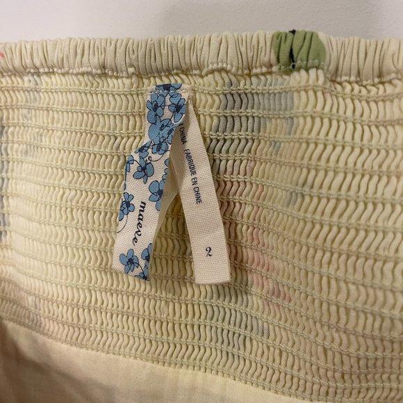 MAEVE Floral/Stripe, Strap/Strapless Dress - Picture 4 of 6